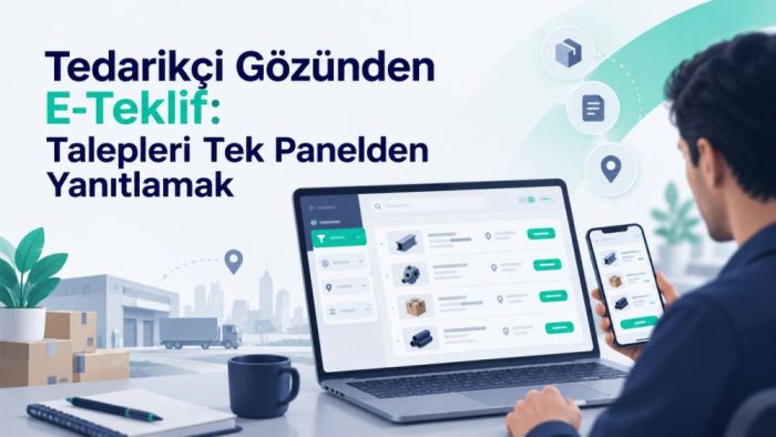 Tedarikçi Gözünden E-Teklif: Talepleri Tek Panelden Yanıtlamak